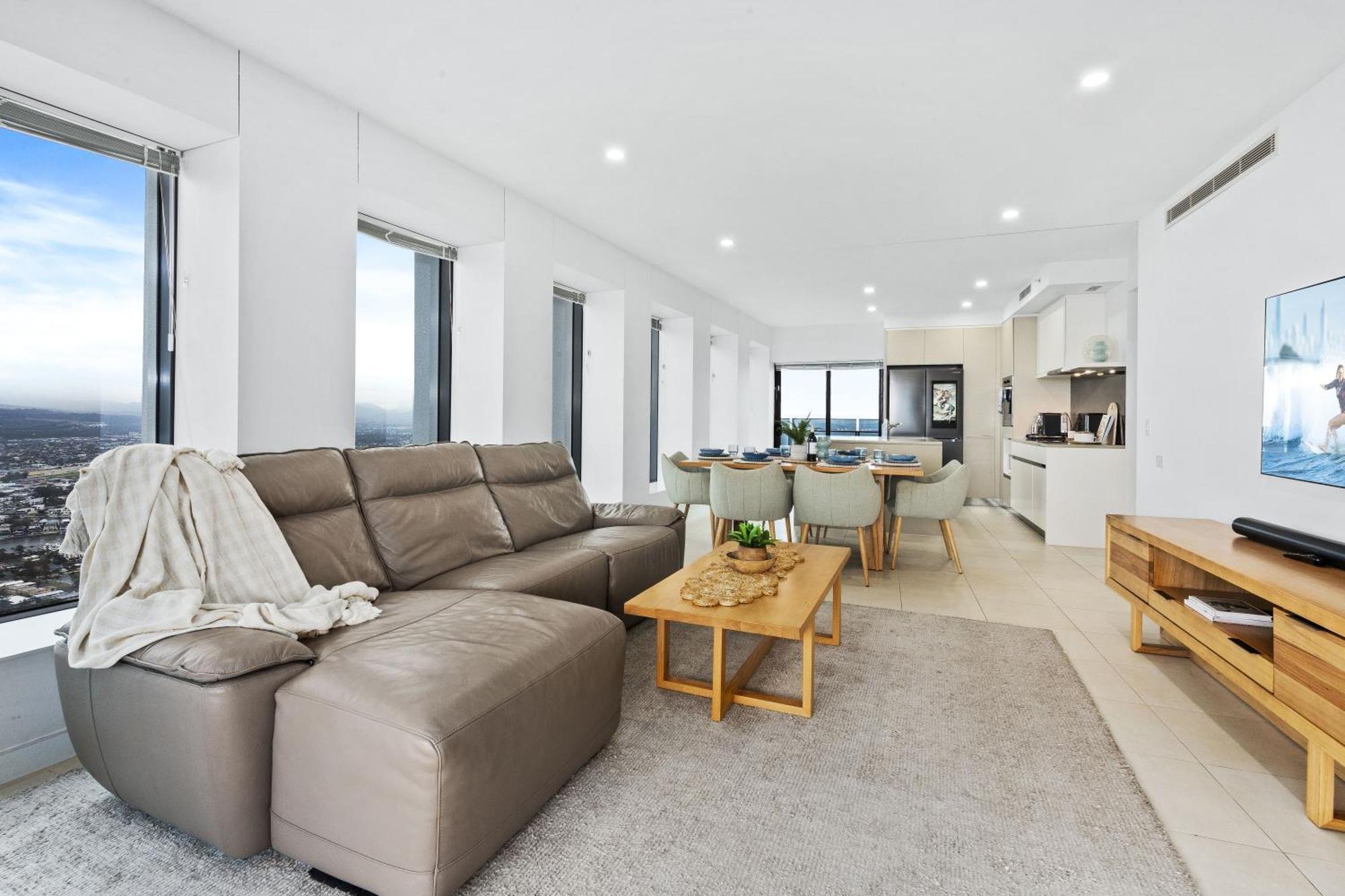 2 & 3 Bedroom Ocean View Apartments At Soul Surfers Paradise - Q Stay 黄金海岸 外观 照片