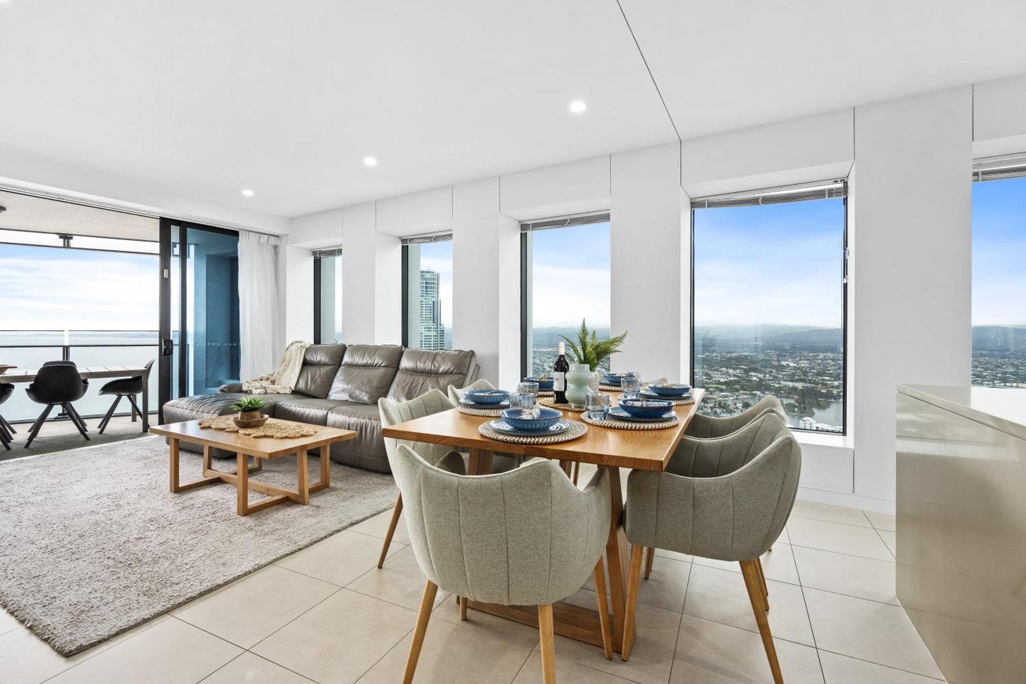 2 & 3 Bedroom Ocean View Apartments At Soul Surfers Paradise - Q Stay 黄金海岸 外观 照片