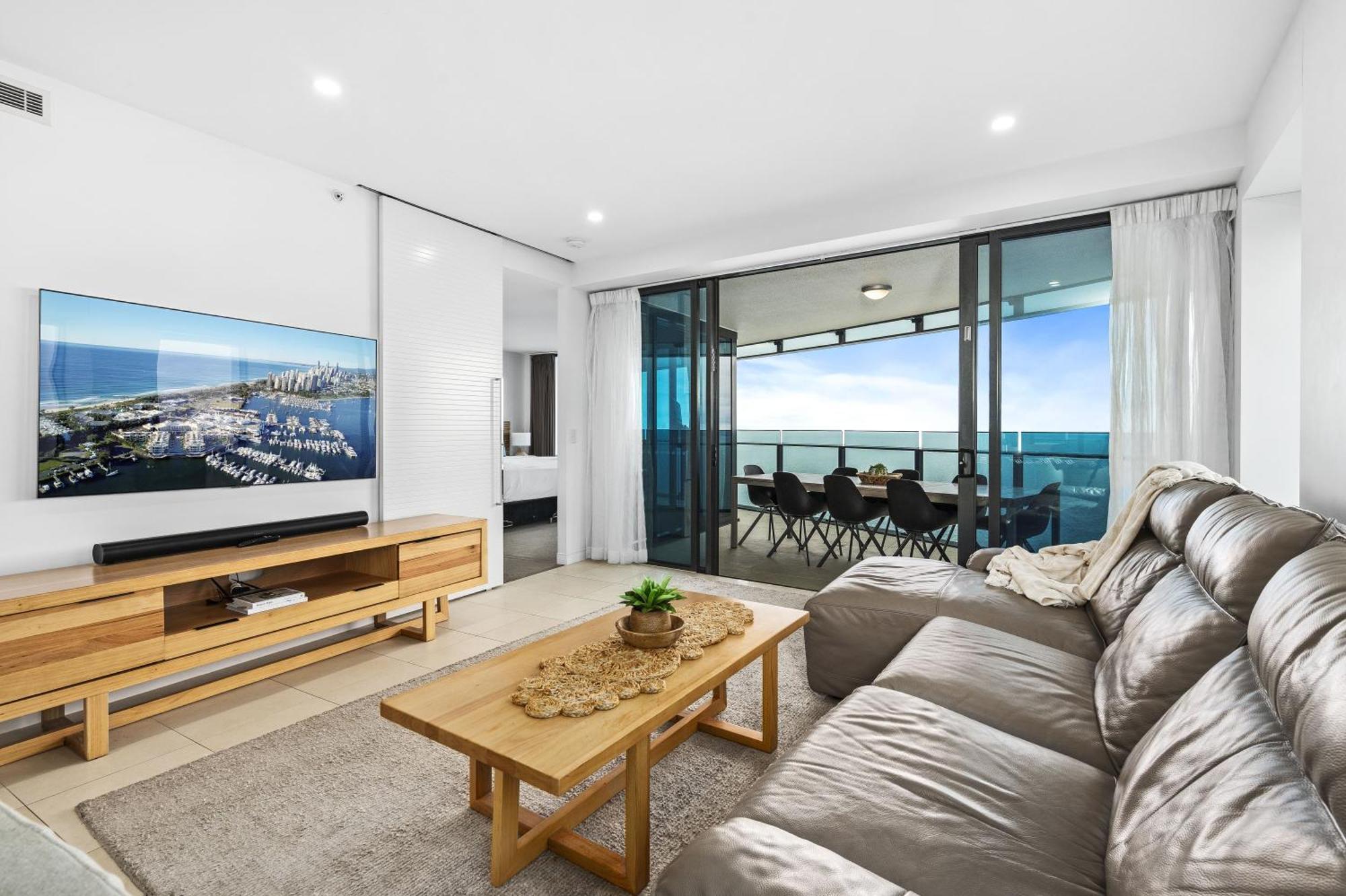 2 & 3 Bedroom Ocean View Apartments At Soul Surfers Paradise - Q Stay 黄金海岸 外观 照片